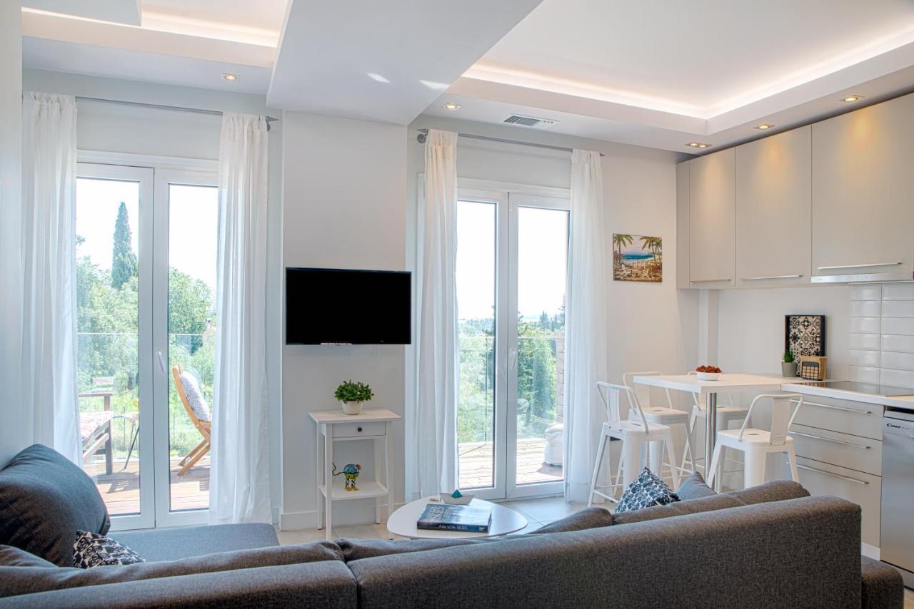Dimi Brou'S Apartments By Corfuescapes Guviá Kültér fotó